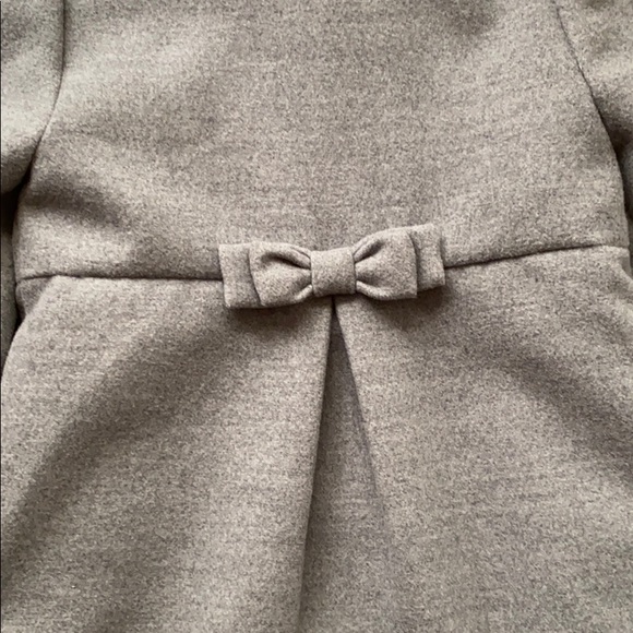 Gray dressy pea coat for toddler - Picture 5 of 8
